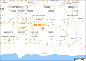 map of Pedro Días