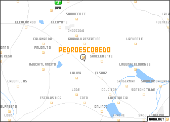 map of Pedro Escobedo