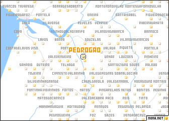 map of Pedrógão