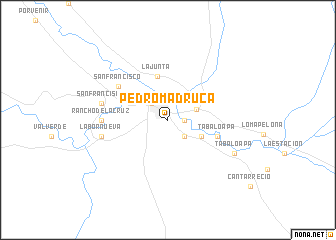 map of Pedro Madruca