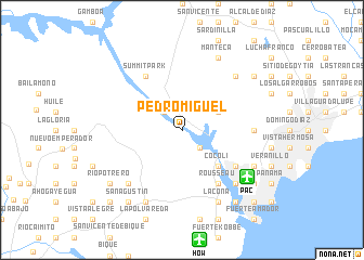 map of Pedro Miguel