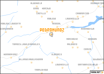 map of Pedro Muñoz