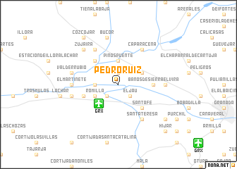 map of Pedro Ruiz