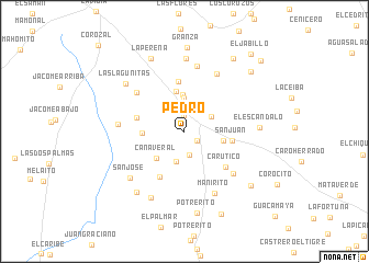 map of Pedro