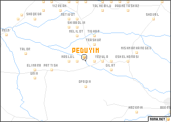 map of Peduyim