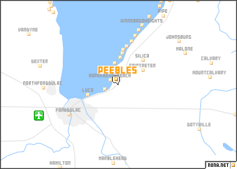 map of Peebles