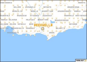 map of Peekwella