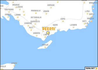 map of Peerni