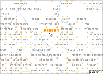 map of Peesen