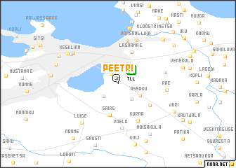 map of Peetri