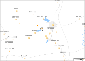 map of Pee Vee