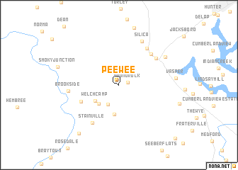 map of Peewee
