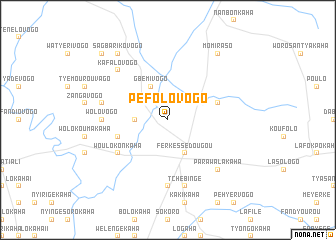 map of Péfolovogo