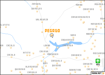 map of Pegado