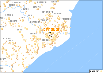 map of Pegawai