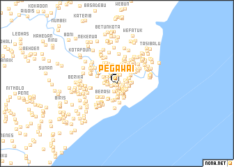 map of Pegawai