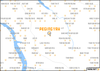 map of Pegingyaw