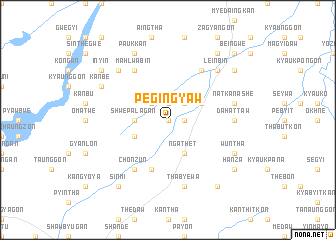 map of Pegingyaw