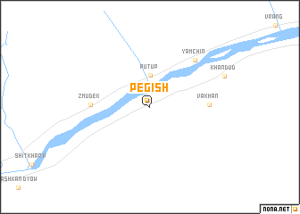 map of Pegīsh