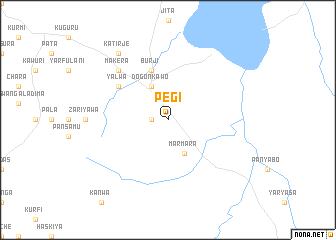 map of Pegi