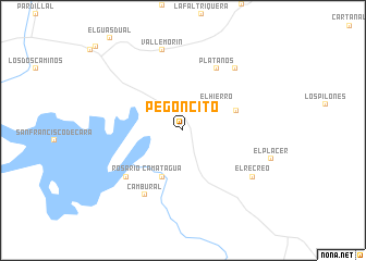 map of Pegoncito