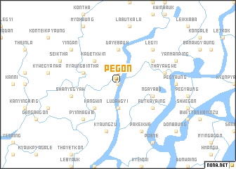 map of Pegôn