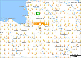 map of Peguy Ville