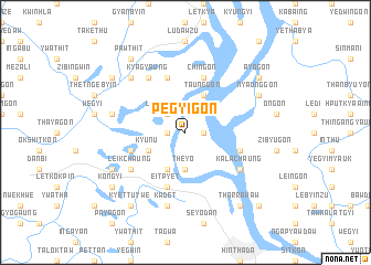 map of Pegyigon