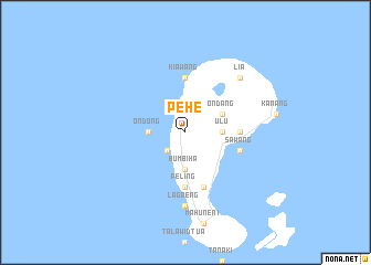 map of Pehe