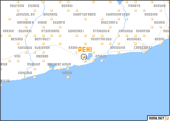 map of Pehi