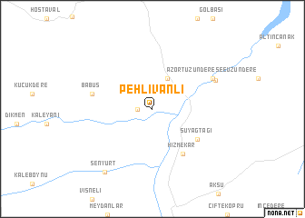 map of Pehlivanlı