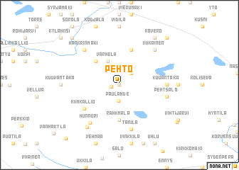 map of Pehto