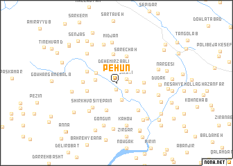 map of Pehūn