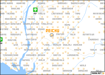 map of Pei-chu