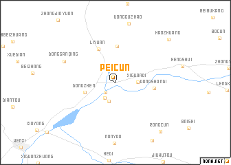 map of Peicun