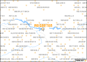 map of Peigarten