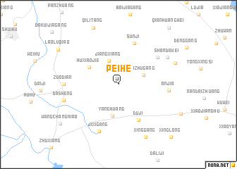 map of Peihe