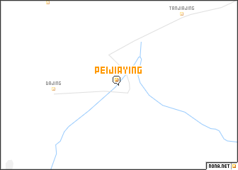 map of Peijiaying