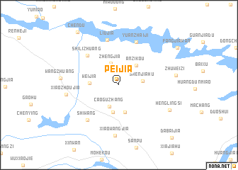 map of Peijia