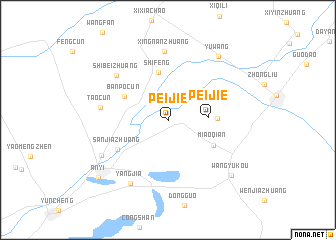 map of Peijie