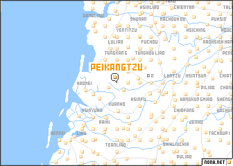 map of Pei-kang-tzu