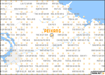 map of Pei-kang