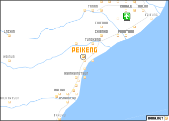 map of Pei-k\