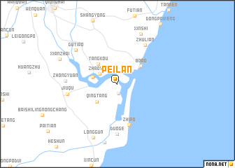 map of Peilan