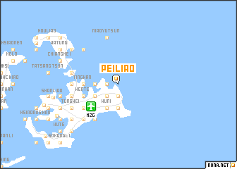 map of Pei-liao