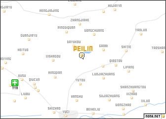 map of Peilin