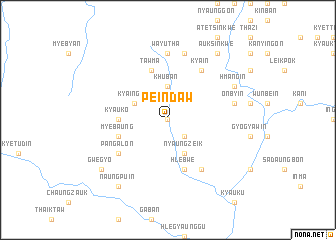 map of Peindaw