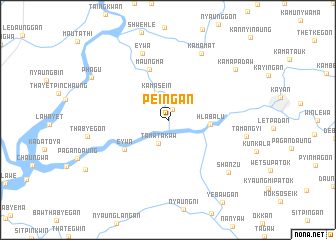 map of Peingan