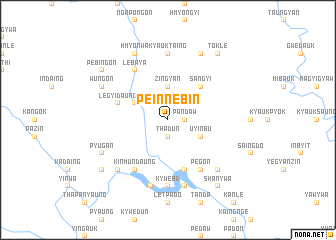 map of Peinnebin