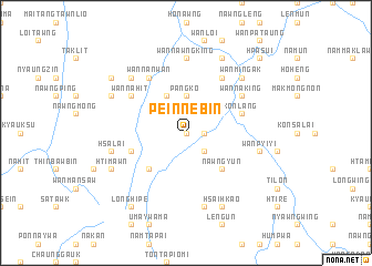 map of Peinnebin